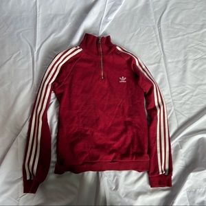 Adidas Quarter 1/4 Zip Tracksuit